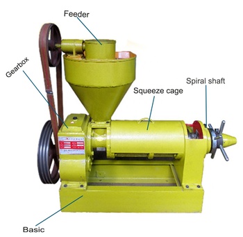 6yl-120a معصرة زيت عباد الشمس المتكاملة للبيع زيت أوتوماتيكي في تركيا