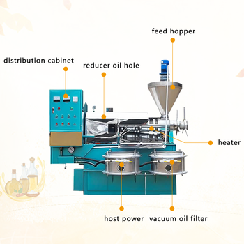 آلة ضغط زيت جوز الهند الكبيرة تستخدم آلة استخراج الزيت DL-zyj02