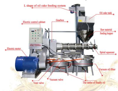 آلة ضغط الزيت اللولبية – آلة ضغط الزيت للاستخدام التجاري